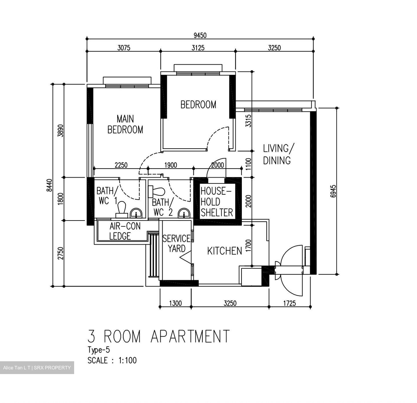 Blk 91A Telok Blangah Parcview (Bukit Merah), HDB 3 Rooms #631254621